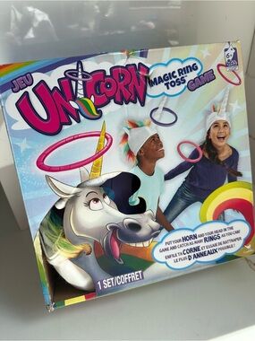 Unicorn Magic Ring Toss Game Kids Party Game Cardinal